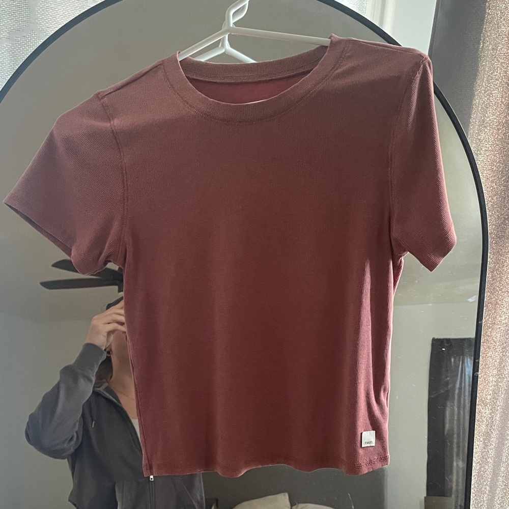 Vuori pink Women's Top medium